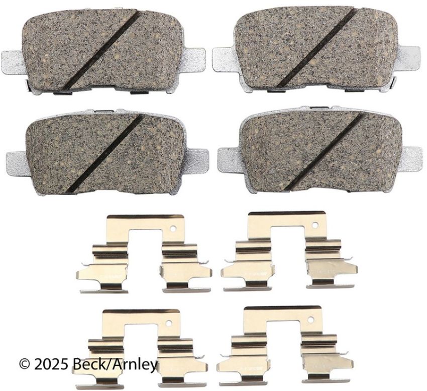 BECK/ARNLEY 085-6677 PREM ASM PADS W HDWR