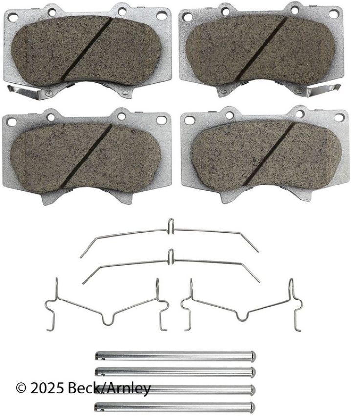BECK/ARNLEY 085-6678A PREM ASM PADS W HDWR