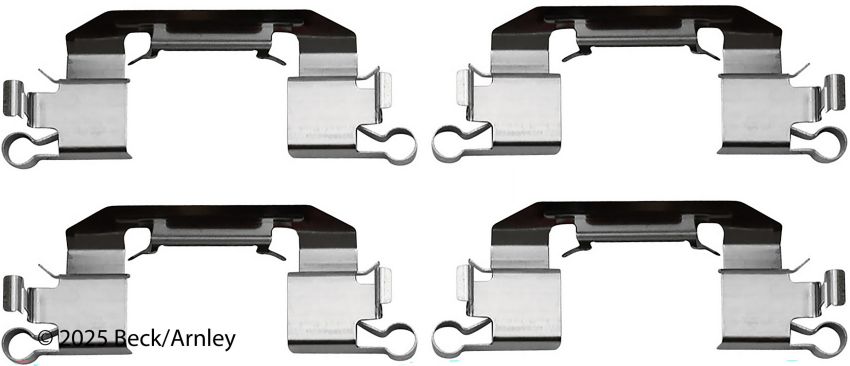 BECK/ARNLEY 085-6682 PREM ASM PADS W HDWR
