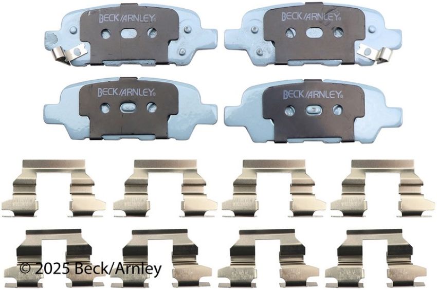 BECK/ARNLEY 085-6687 PREM ASM PADS W HDWR