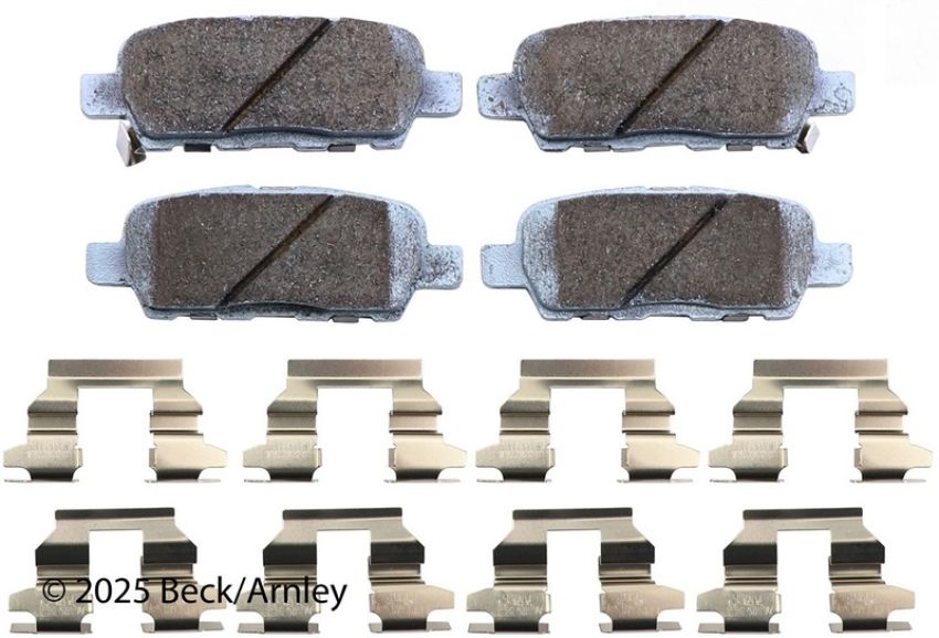 BECK/ARNLEY 085-6687 PREM ASM PADS W HDWR