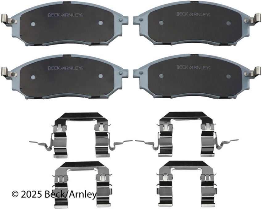 BECK/ARNLEY 085-6689 PREM ASM PADS W HDWR