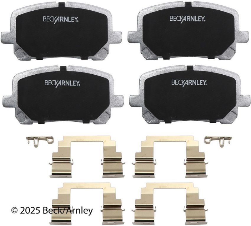 BECK/ARNLEY 085-6697 PREM ASM PADS W HDWR