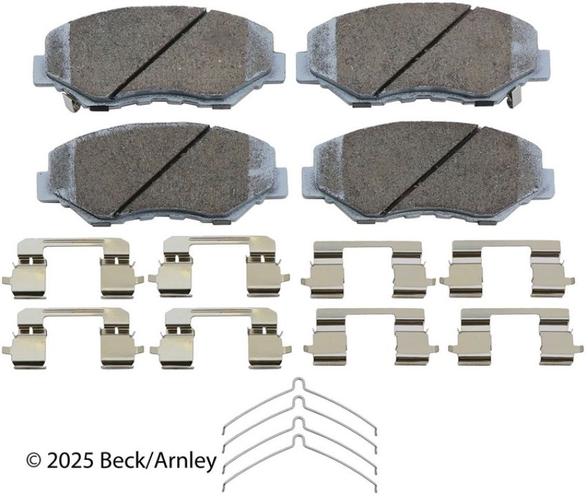 BECK/ARNLEY 085-6698 PREM ASM PADS W HDWR