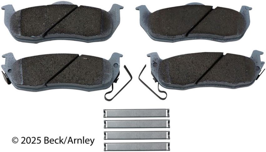 BECK/ARNLEY 085-6731 PREM ASM PADS W HDWR