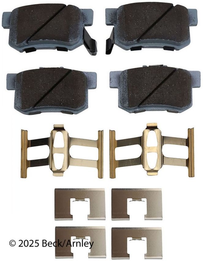 BECK/ARNLEY 085-6733 PREM ASM PADS W HDWR