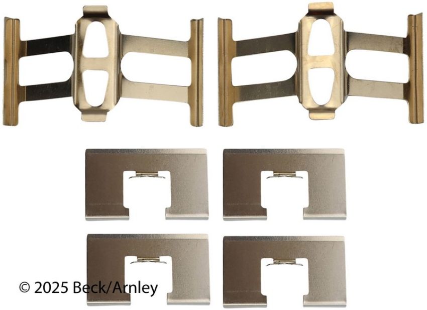 BECK/ARNLEY 085-6733 PREM ASM PADS W HDWR