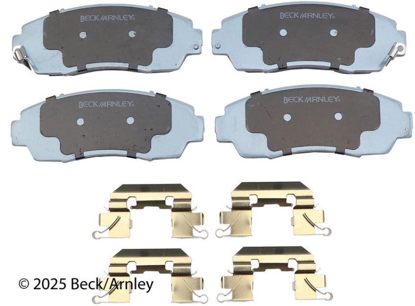 BECK/ARNLEY 085-6735 PREM ASM PADS W HDWR