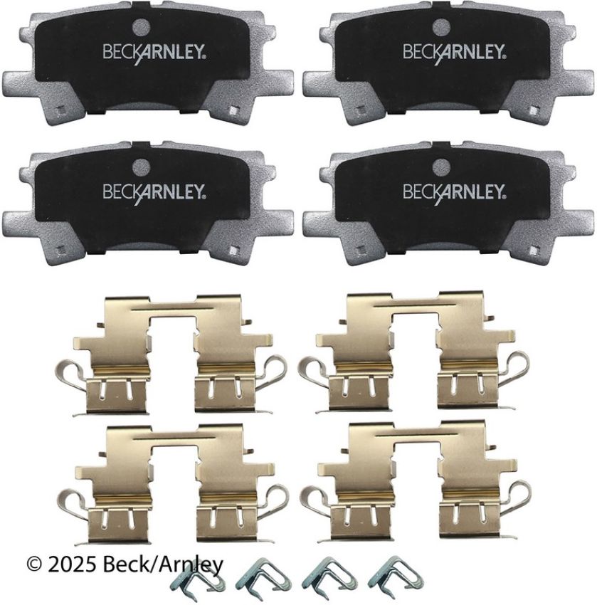 BECK/ARNLEY 085-6741 PREM ASM PADS W HDWR