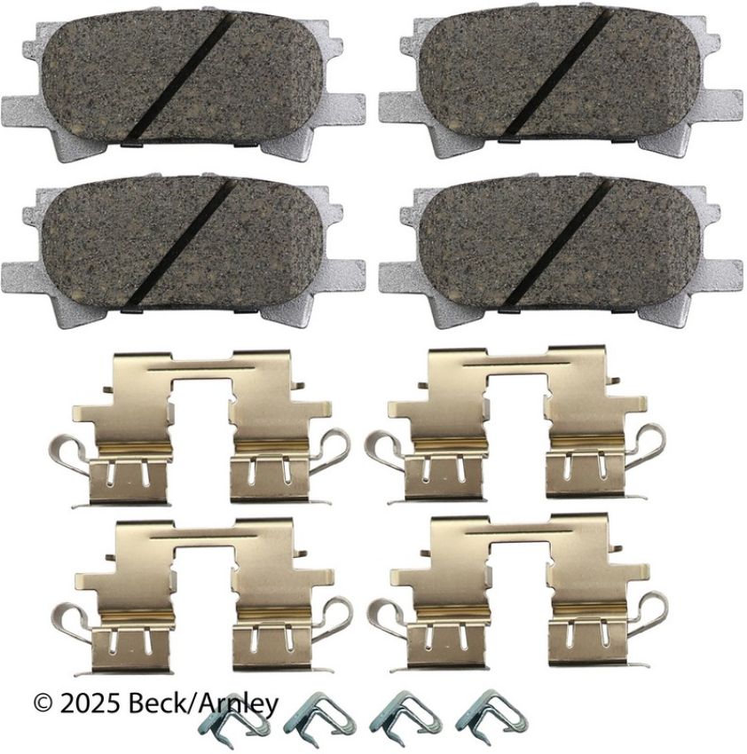 BECK/ARNLEY 085-6741 PREM ASM PADS W HDWR