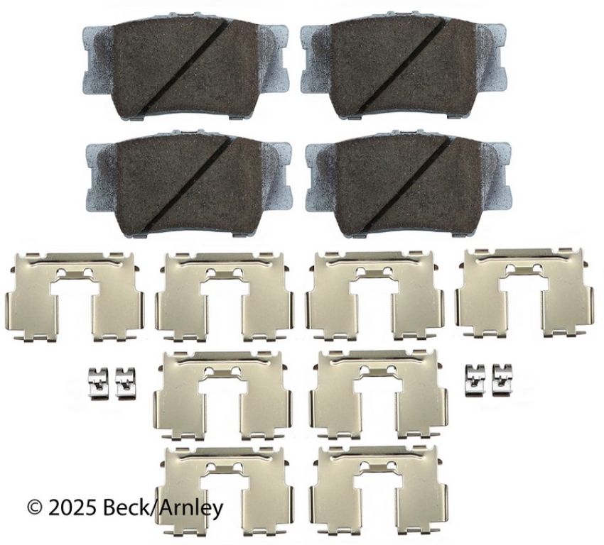 BECK/ARNLEY 085-6756 PREM ASM PADS W HDWR