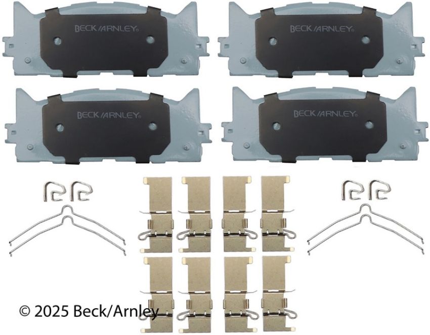 BECK/ARNLEY 085-6758 PREM ASM PADS W HDWR