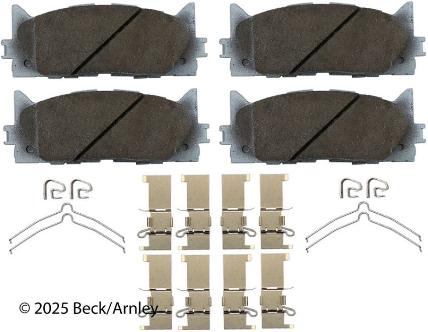 BECK/ARNLEY 085-6758 PREM ASM PADS W HDWR