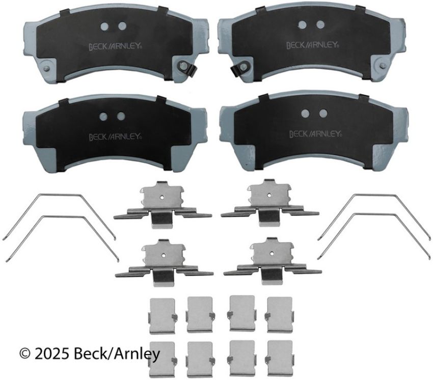 BECK/ARNLEY 085-6767 PREM ASM PADS W HDWR
