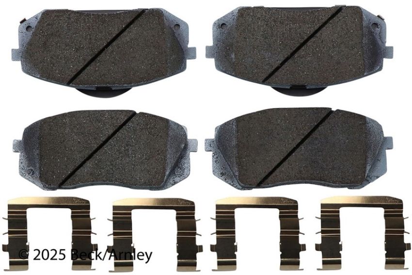BECK/ARNLEY 085-6784 PREM ASM PADS W HDWR