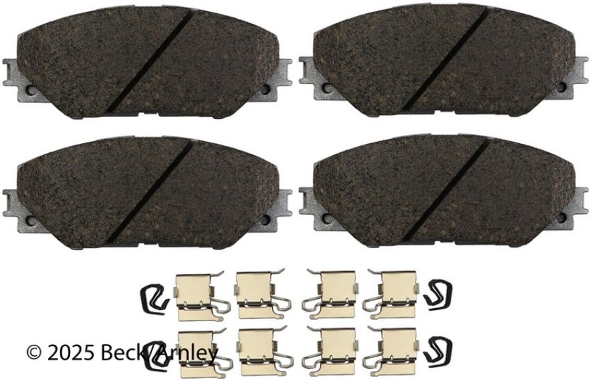BECK/ARNLEY 085-6790 PREM ASM PADS W HDWR