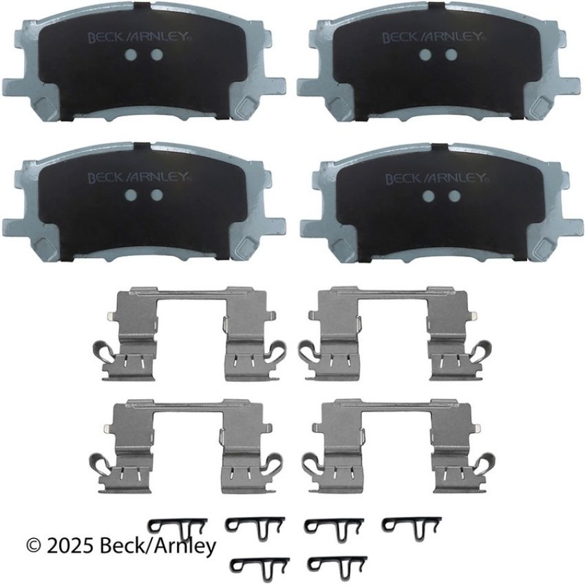 BECK/ARNLEY 085-6805 PREM ASM PADS W HDWR