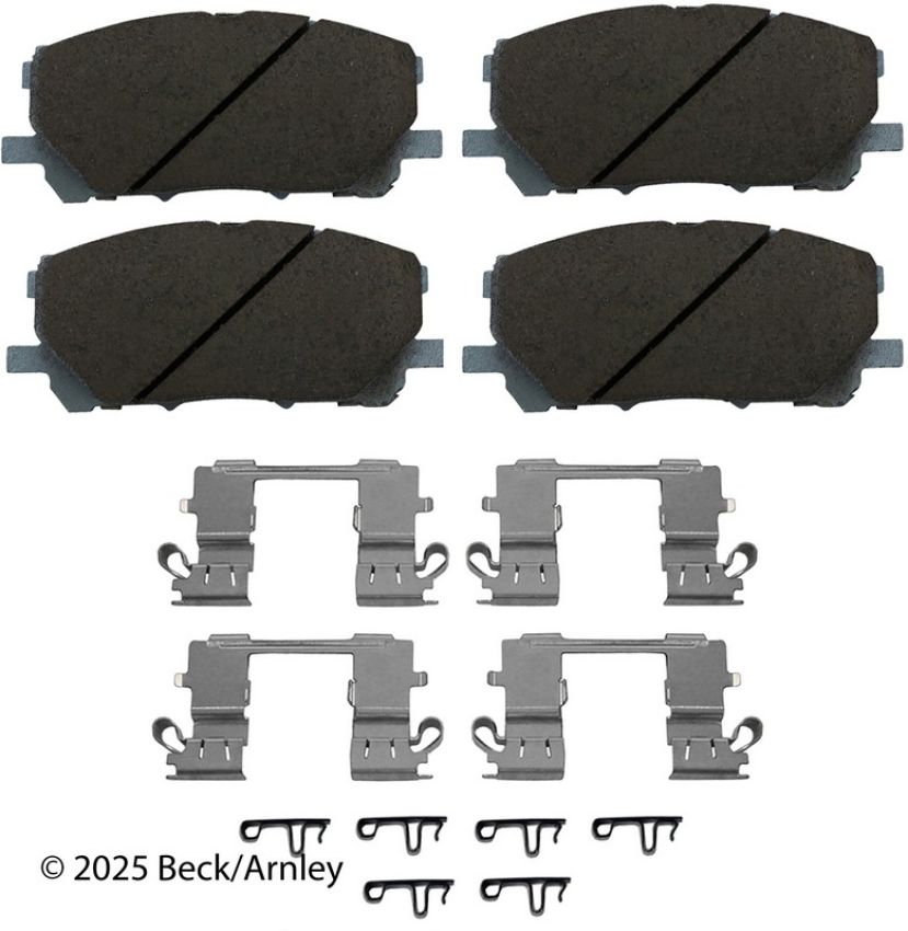 BECK/ARNLEY 085-6805 PREM ASM PADS W HDWR