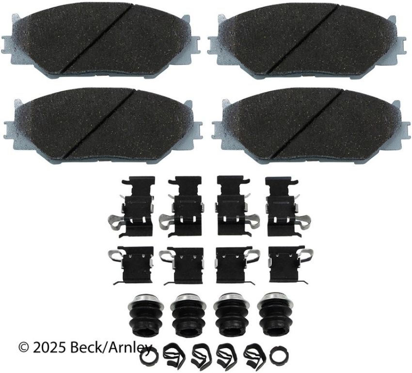 BECK/ARNLEY 085-6806 PREM ASM PADS W HDWR