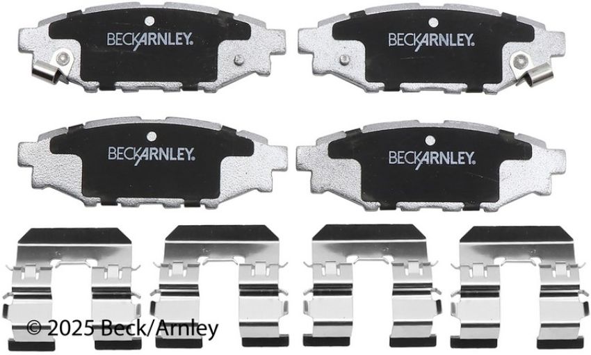 BECK/ARNLEY 085-6811 PREM ASM PADS W HDWR