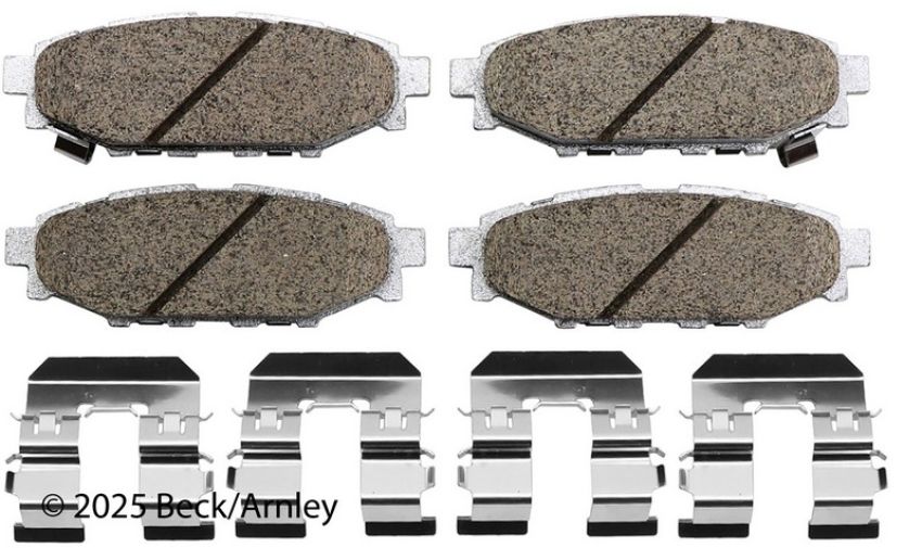 BECK/ARNLEY 085-6811 PREM ASM PADS W HDWR