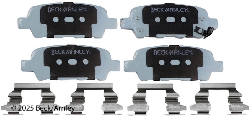 BECK/ARNLEY 085-6832 PREM ASM PADS W HDWR