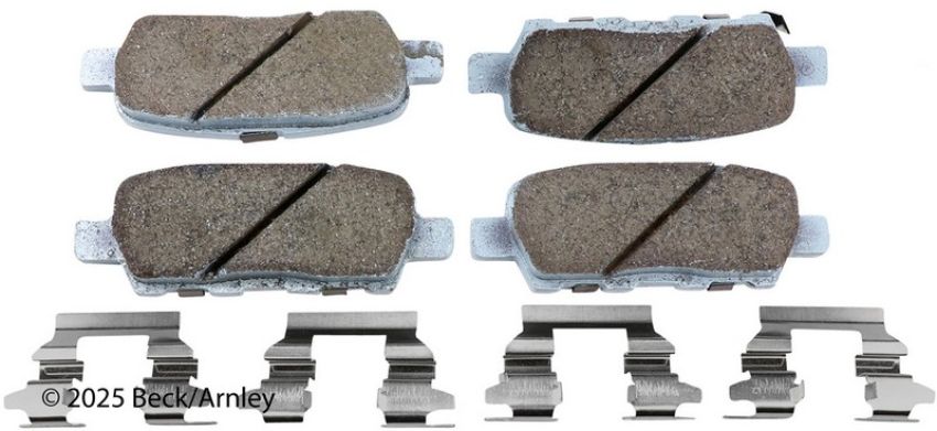 BECK/ARNLEY 085-6832 PREM ASM PADS W HDWR