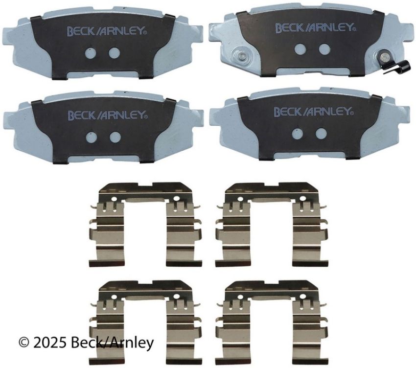 BECK/ARNLEY 085-6870 PREM ASM PADS W HDWR