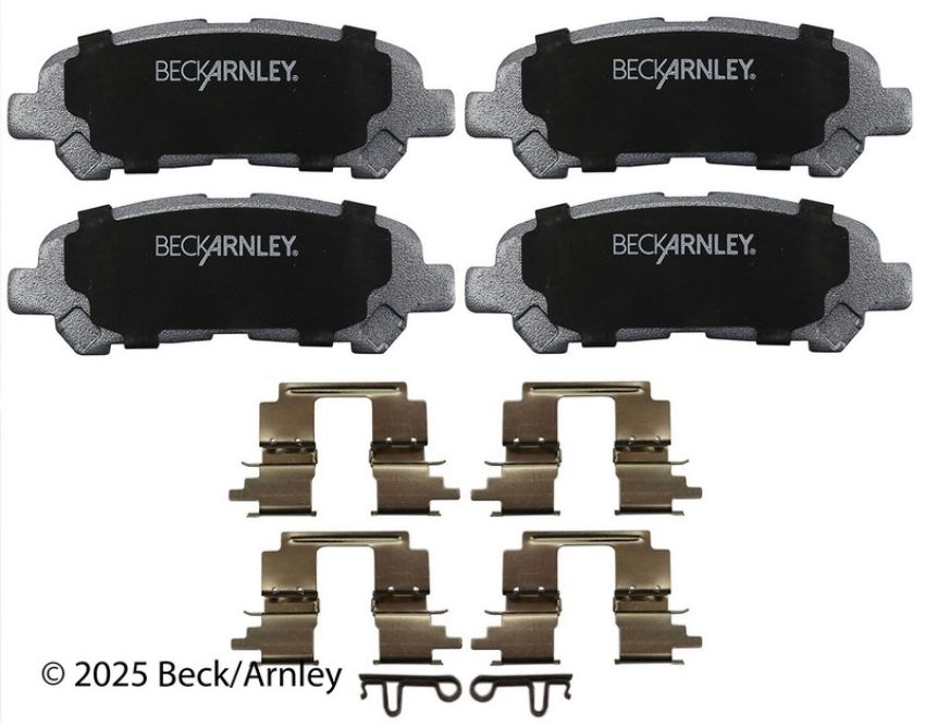 BECK/ARNLEY 085-6885 PREM ASM PADS W HDWR
