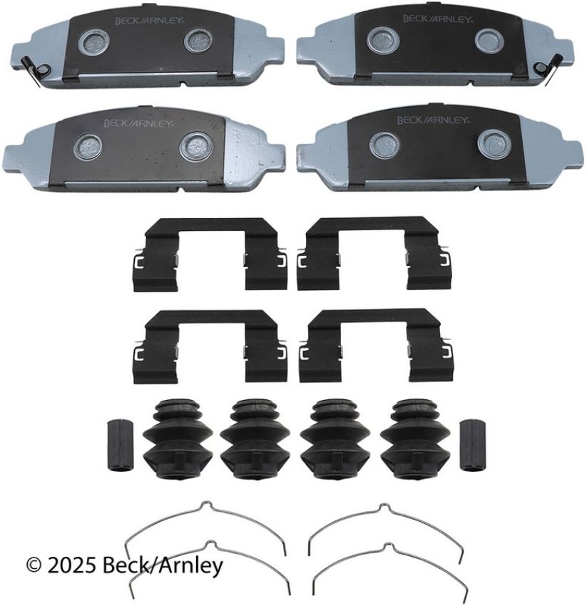 BECK/ARNLEY 085-6888 PREM ASM PADS W HDWR