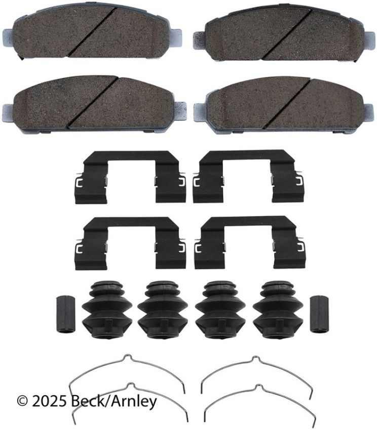 BECK/ARNLEY 085-6888 PREM ASM PADS W HDWR