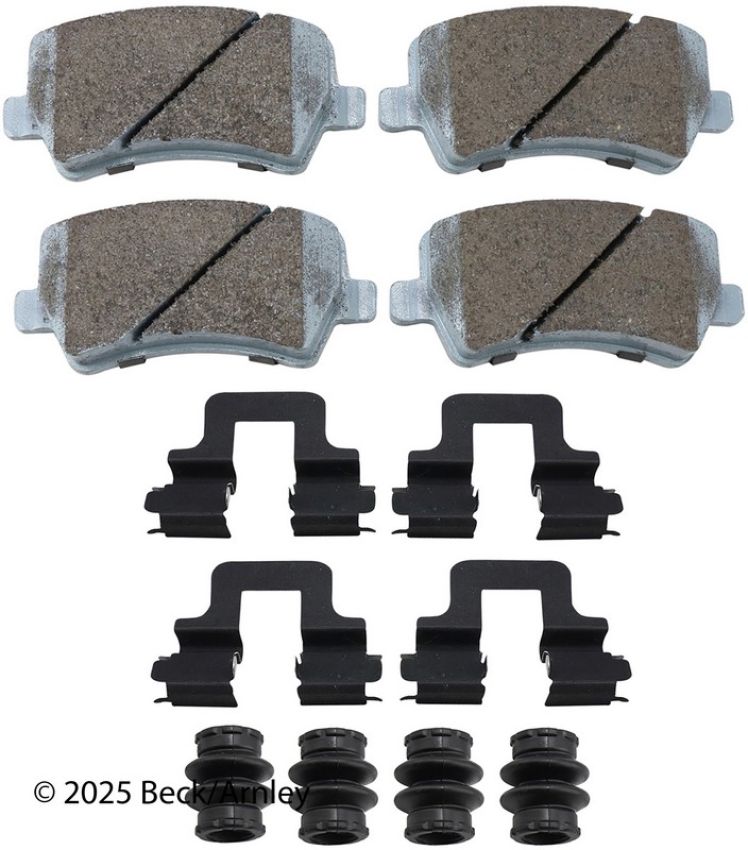 BECK/ARNLEY 085-6896 PREM ASM PADS W HDWR
