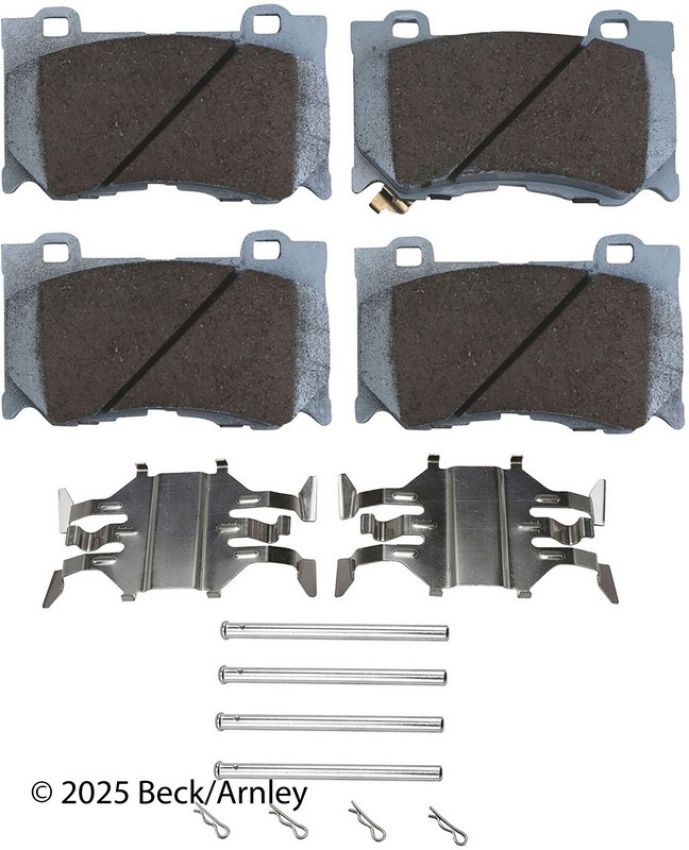 BECK/ARNLEY 085-6907 PREM ASM PADS W HDWR