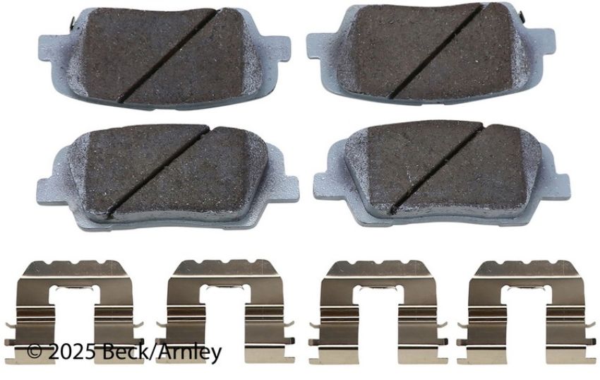 BECK/ARNLEY 085-6932 PREM ASM PADS W HDWR