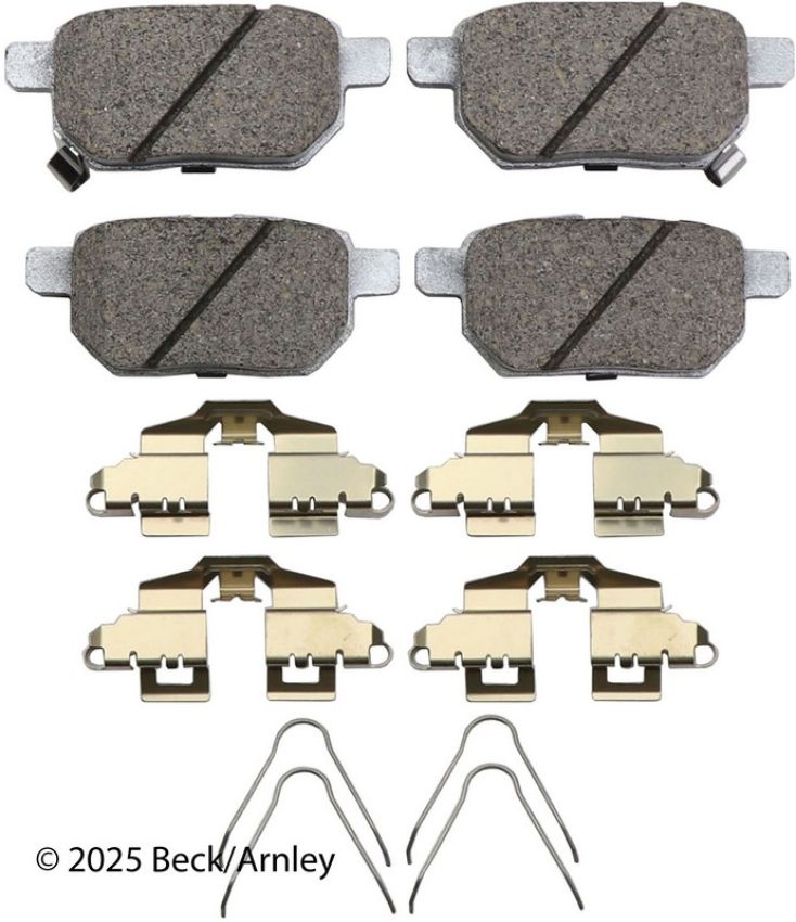 BECK/ARNLEY 085-6936 PREM ASM PADS W HDWR
