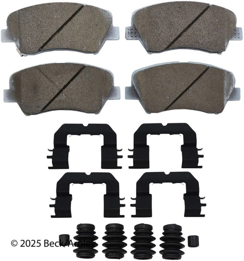 BECK/ARNLEY 085-6950A PREM ASM PADS W HDWR