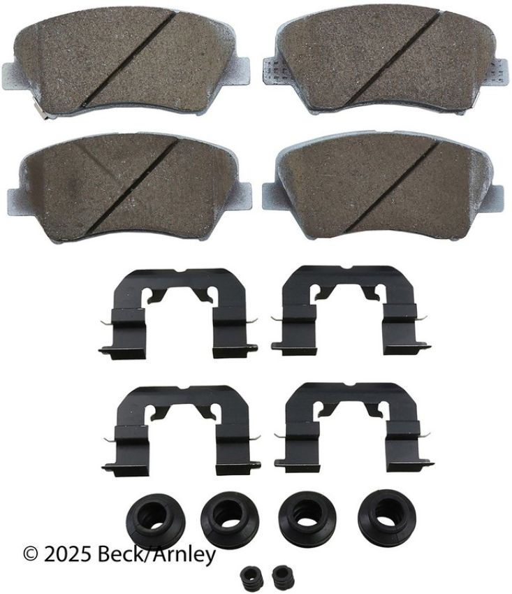 BECK/ARNLEY 085-6950B PREM ASM PADS W HDWR