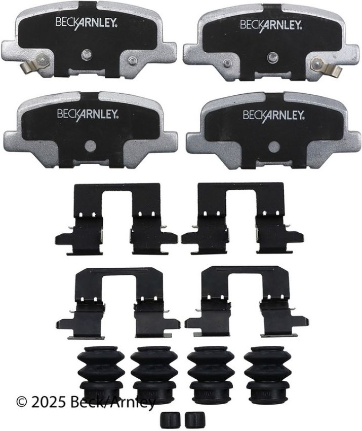 BECK/ARNLEY 085-6960B PREM ASM PADS W HDWR