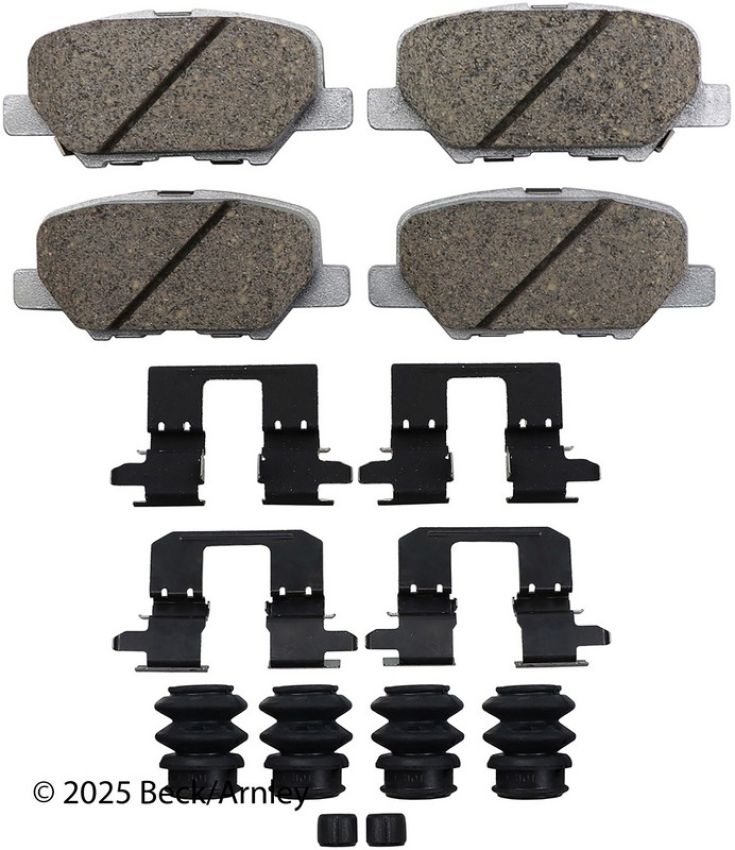 BECK/ARNLEY 085-6960B PREM ASM PADS W HDWR