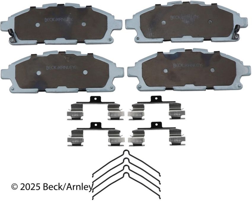 BECK/ARNLEY 085-6967 PREM ASM PADS W HDWR