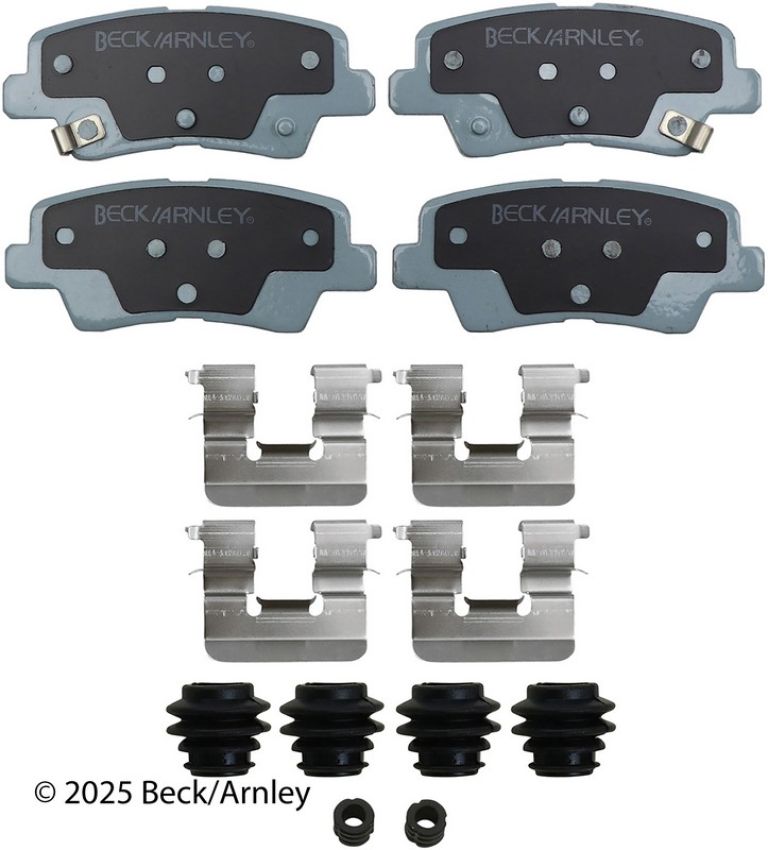 BECK/ARNLEY 085-6973 PREM ASM PADS W HDWR