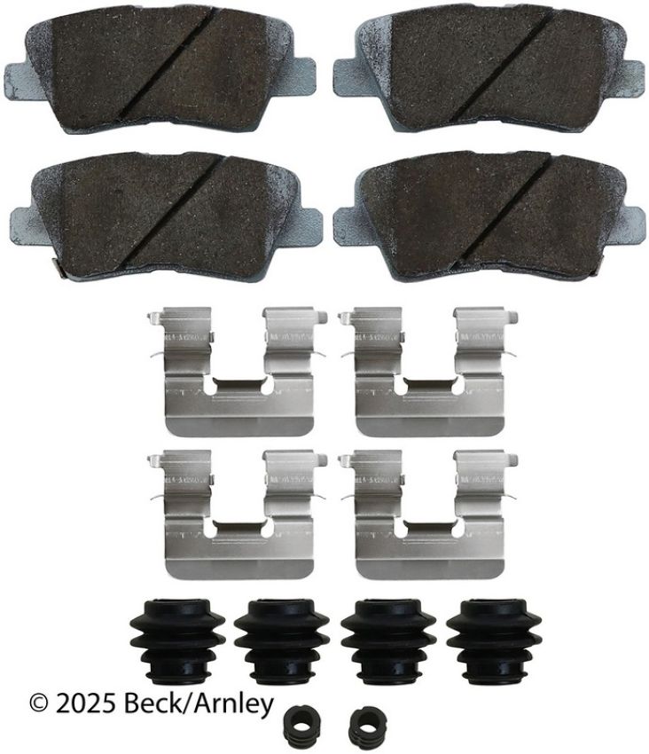 BECK/ARNLEY 085-6973 PREM ASM PADS W HDWR