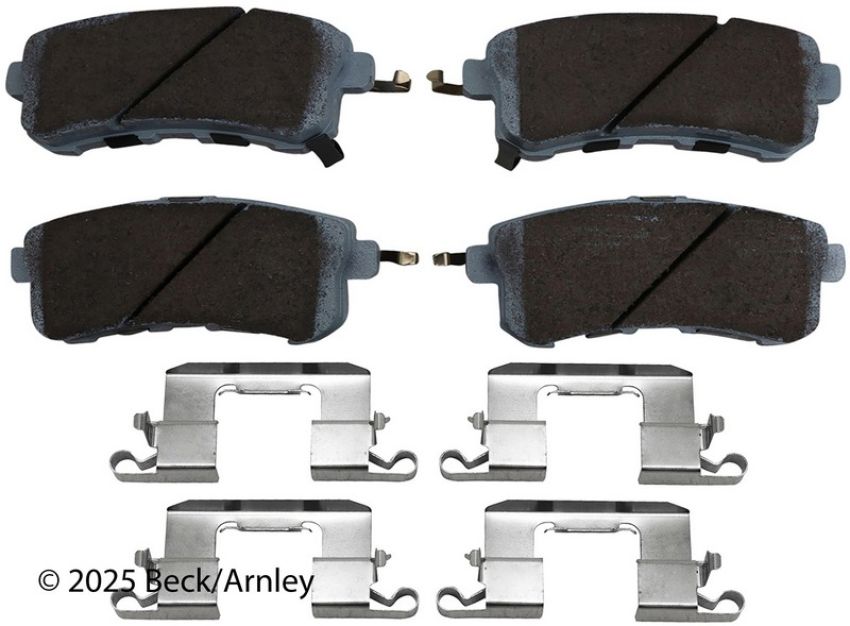 BECK/ARNLEY 085-6974 PREM ASM PADS W HDWR