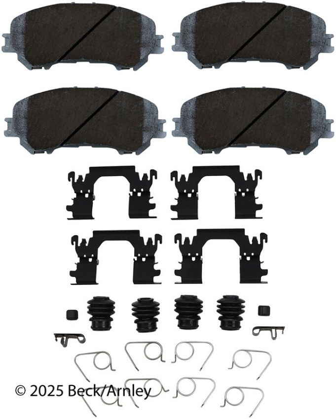 BECK/ARNLEY 085-6986 PREM ASM PADS W HDWR