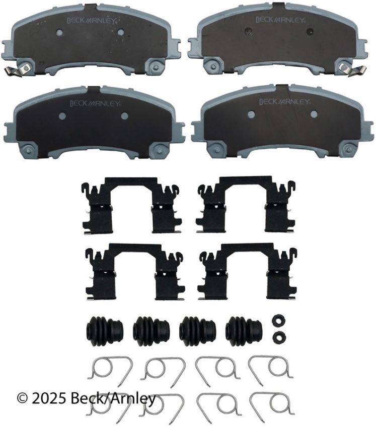 BECK/ARNLEY 085-6987 PREM ASM PADS W HDWR