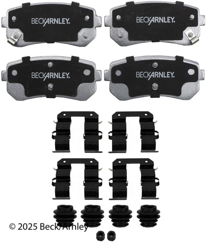 BECK/ARNLEY 085-6988 PREM ASM PADS W HDWR