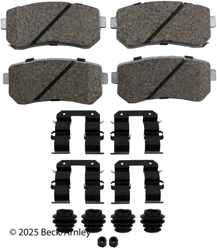 BECK/ARNLEY 085-6988 PREM ASM PADS W HDWR