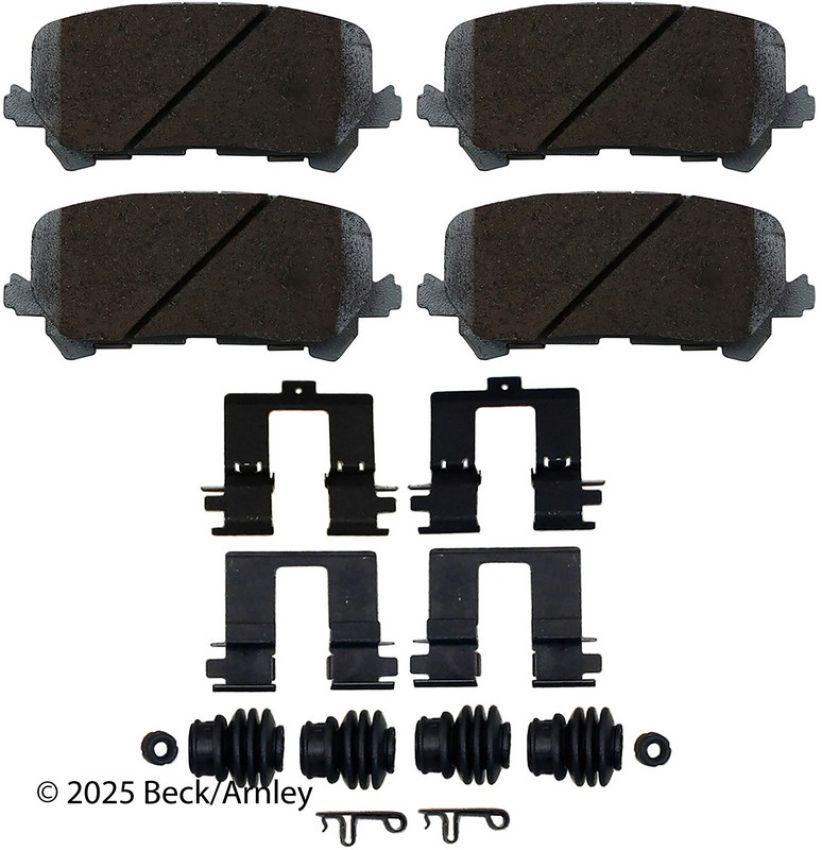 BECK/ARNLEY 085-7006 PREM ASM PADS W HDWR