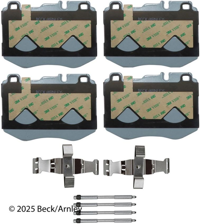 BECK/ARNLEY 085-7015 PREM ASM PADS W HDWR