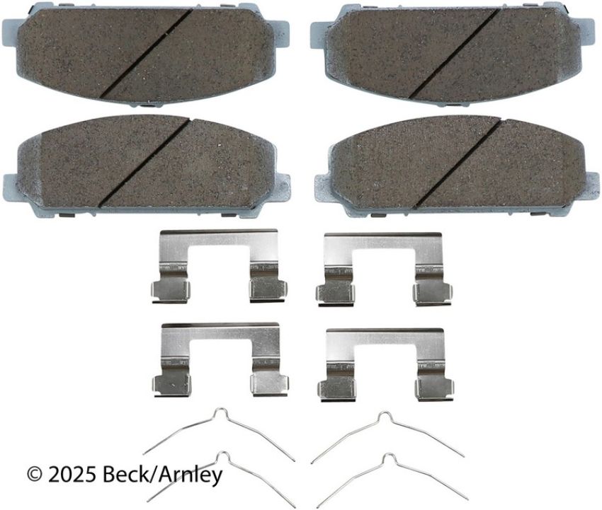 BECK/ARNLEY 085-7017 PREM ASM PADS W HDWR